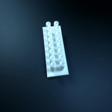 Picture of print of PCR block