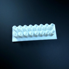 Picture of print of PCR block