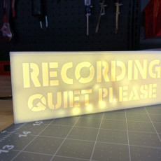Picture of print of Recording LED sign