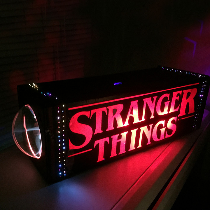 Stranger Things Fiberoptic and Plasma Desk Lamp image