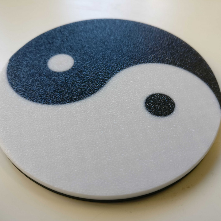 Yin and Yang Coaster image