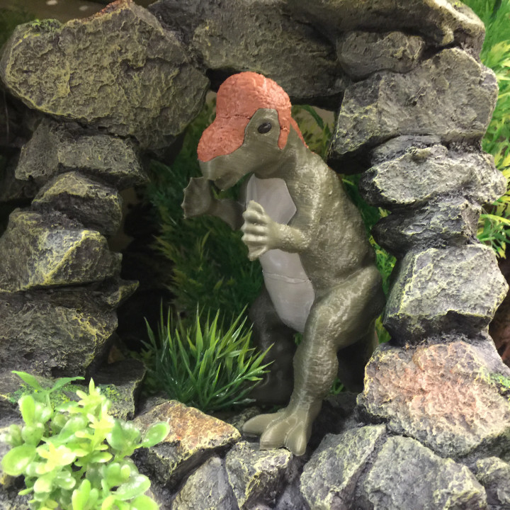 3D Printable Pachycephalosaurus by StarLabs3D