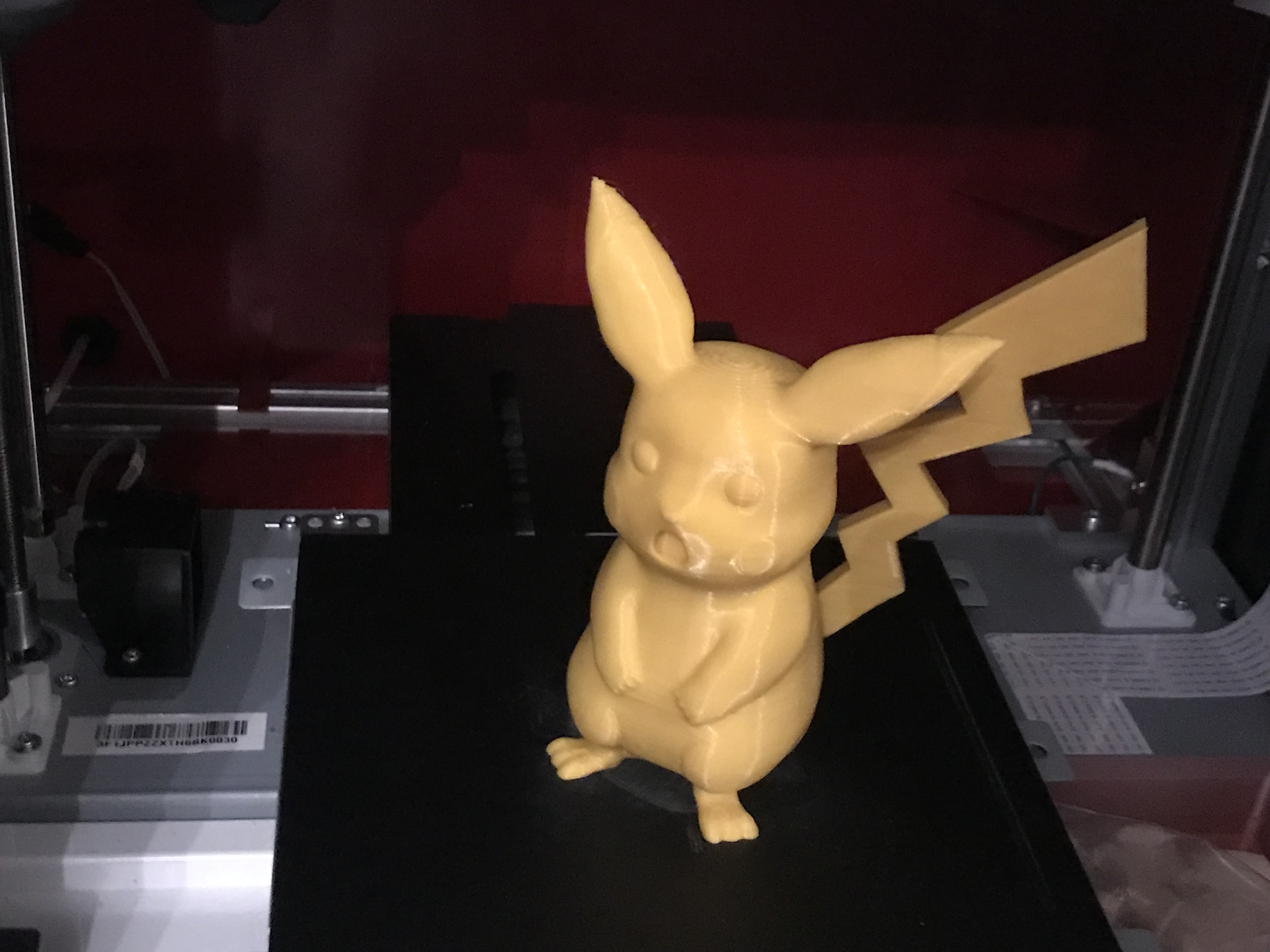 3D Printable Surprised Pikachu by Jukka Seppänen