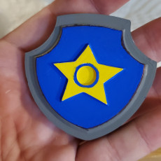 Picture of print of Paw patrol badges