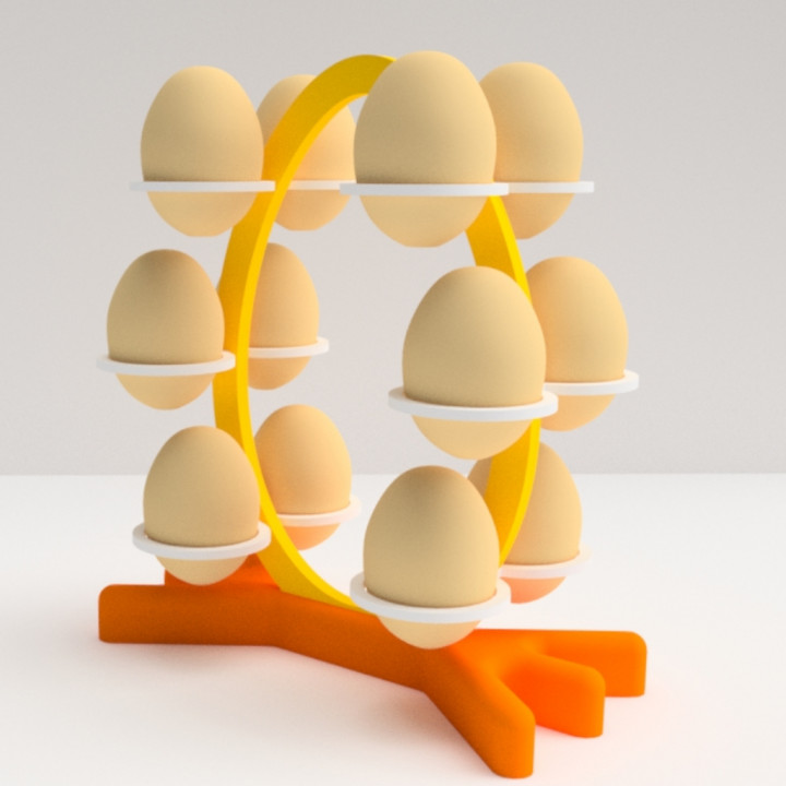 Egg rack image