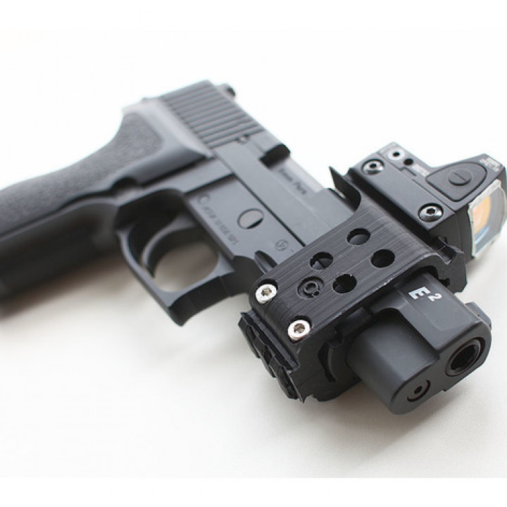 hand gun mount simple image