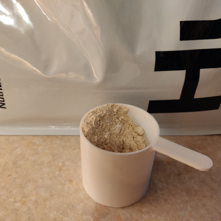 3D Printable Huel Scoop by Alexander Preis