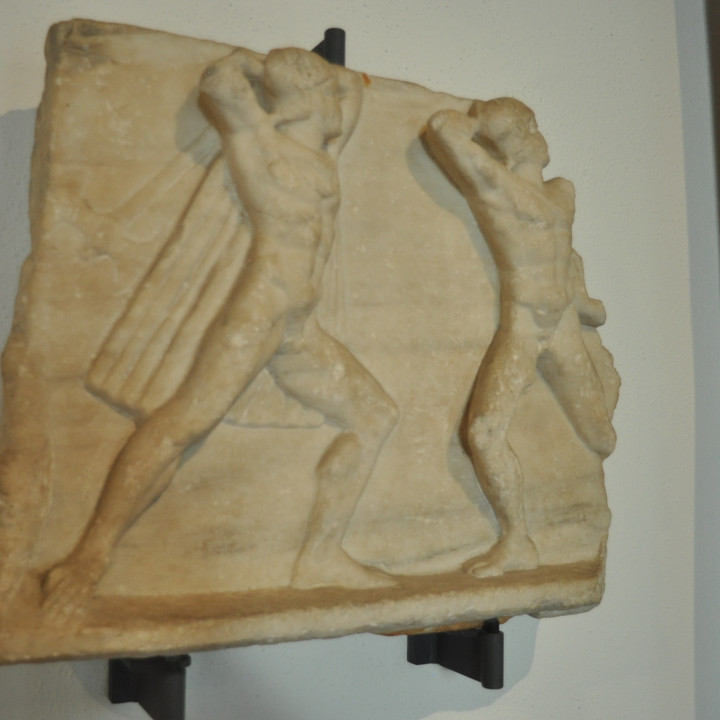Fragment of a frieze image