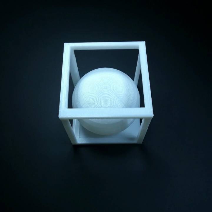 3D Printable jj ball in a box by Brady