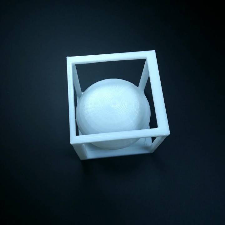 3D Printable jj ball in a box by Brady