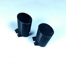 Picture of print of headphone holders