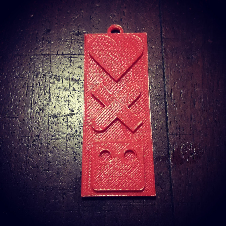 Love Death and Robots Keychain (Updated) image