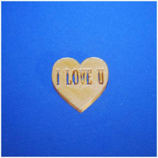 Picture of print of love heart