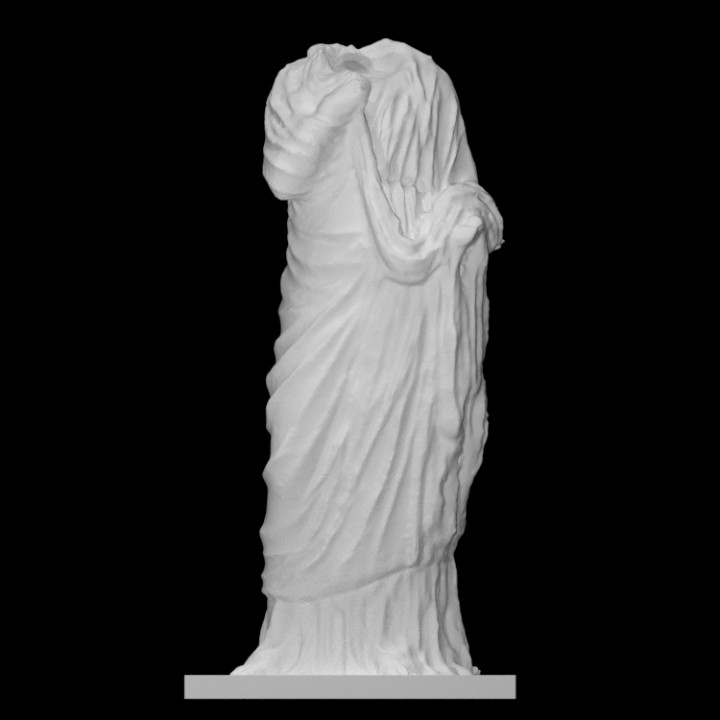 Marble statue of a woman image
