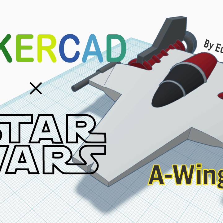 Simple A wing with Tinkercad image