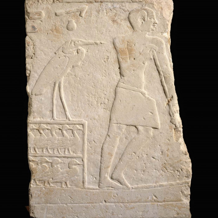 Relief from the tomb of Prince Kawab image