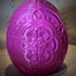 Floral Easter Egg print image