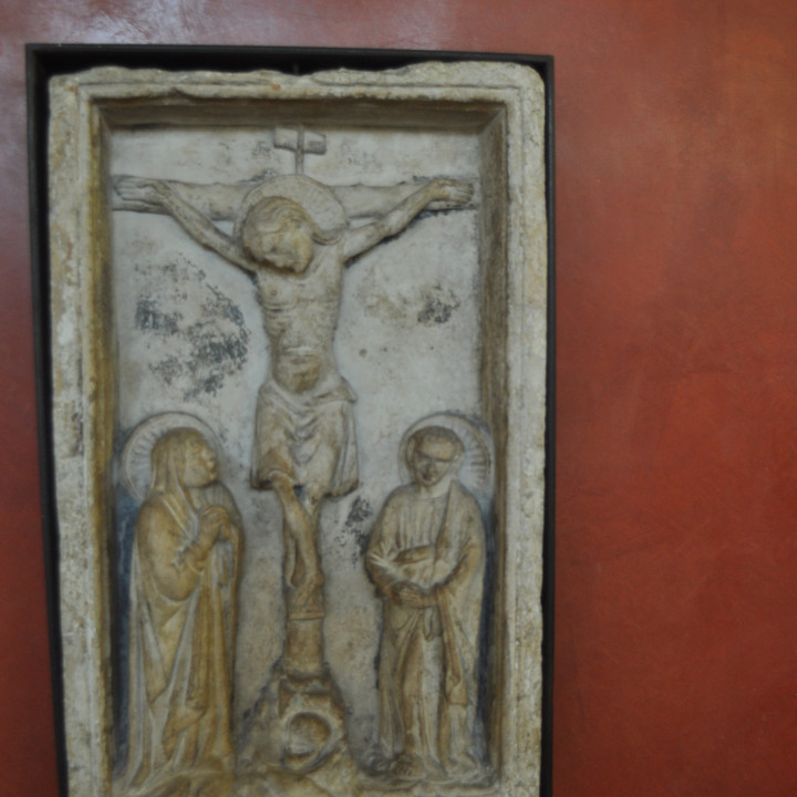 Relief depicting the Crucifixion image