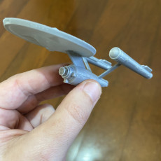 Picture of print of Star Trek USS Enterprise NCC 1701