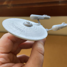 Picture of print of Star Trek USS Enterprise NCC 1701