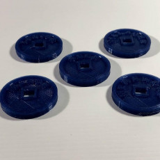 Picture of print of Werewolf Game Tokens
