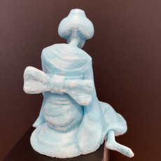 Picture of print of Sad Geisha 3D Sculpture
