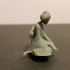 Sad Geisha 3D Sculpture print image