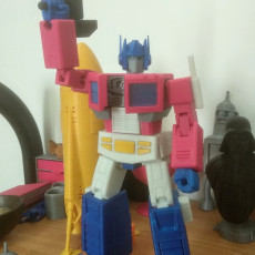 Picture of print of ARTICULATED G1 TRANSFORMERS OPTIMUS PRIME - NO SUPPORT