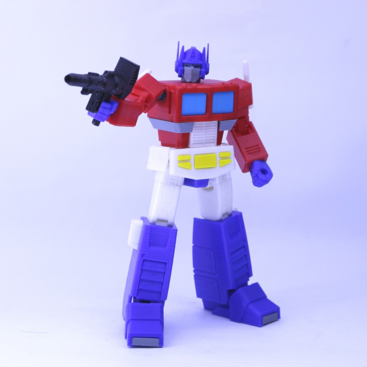 ARTICULATED G1 TRANSFORMERS OPTIMUS PRIME - NO SUPPORT image
