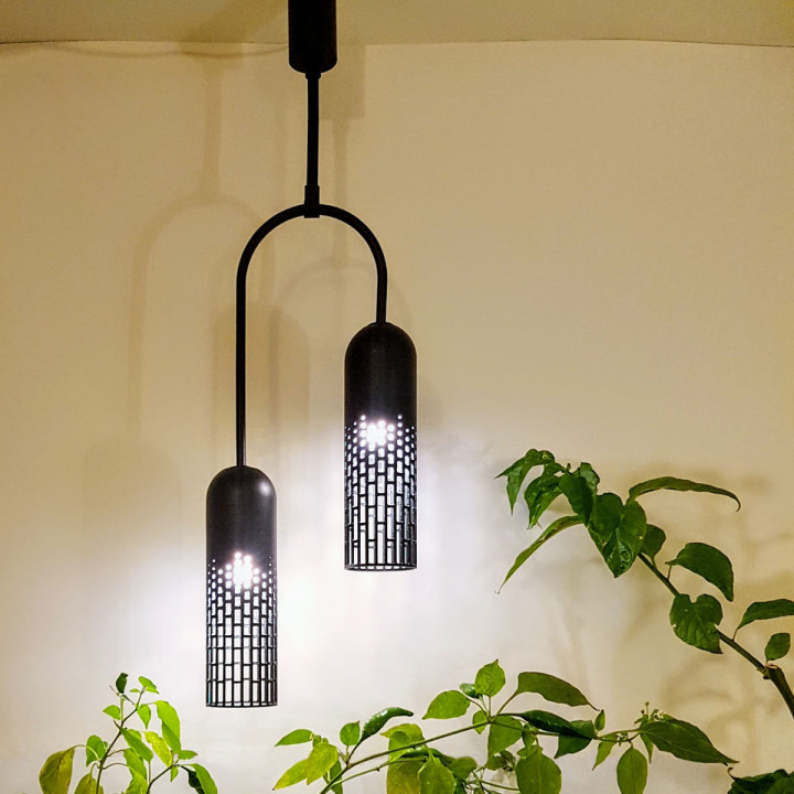 Modern Double Pendant Lamp image