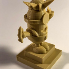 Picture of print of Minion Statue