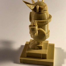 Picture of print of Minion Statue