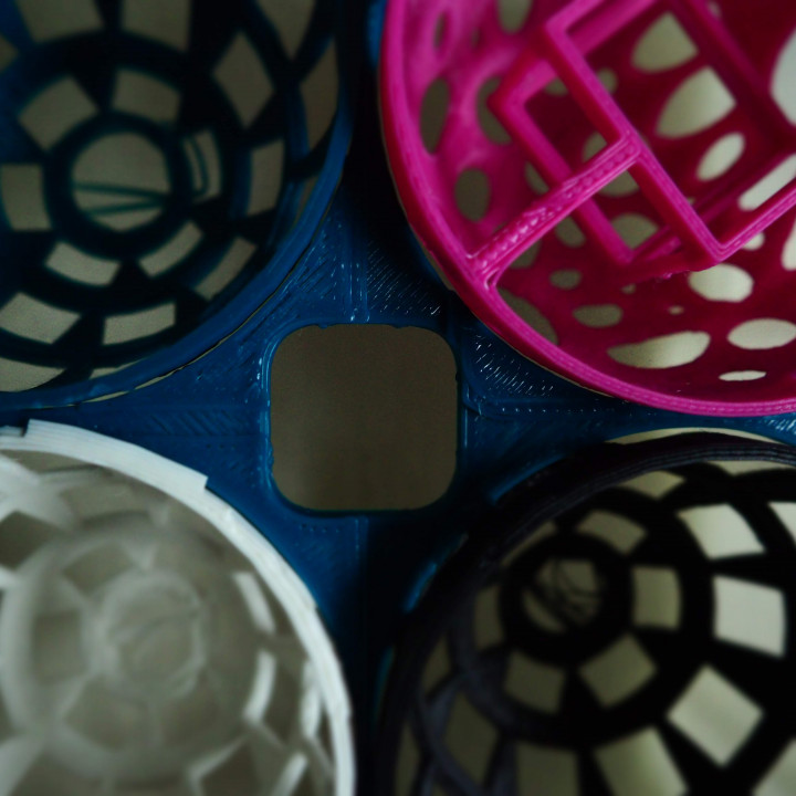 Voronoi Net Pot / Cup for Hydroponics / Aeroponics / Fogponics image