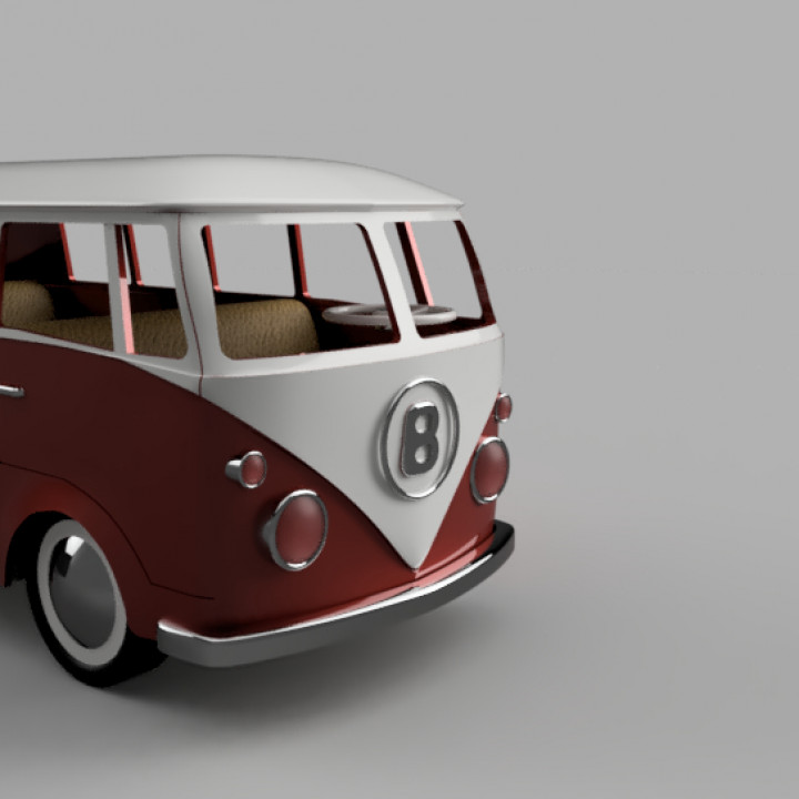 VW caravan for Lego friends characters image