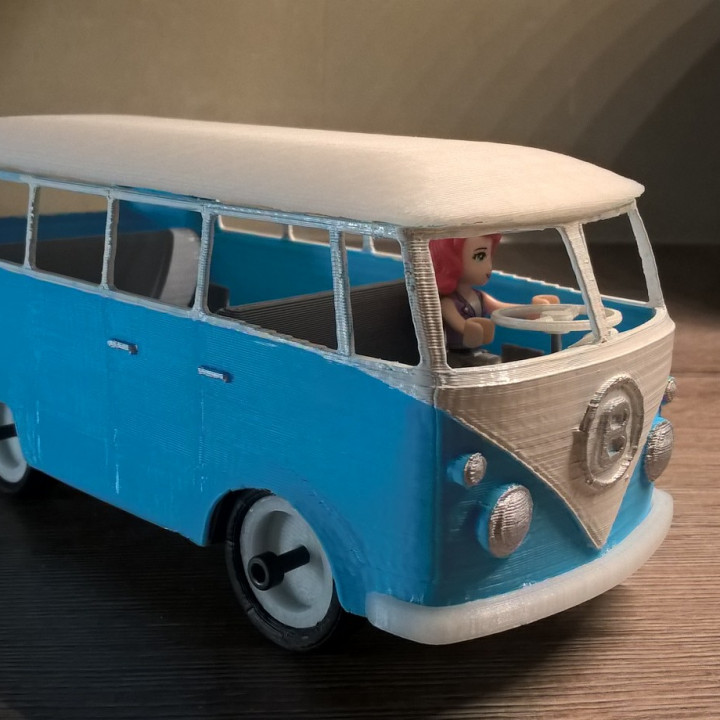 VW caravan for Lego friends characters image