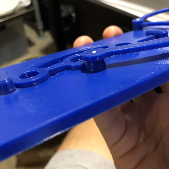 3D Printable Mechanical Light Switch by Gavin Broughton