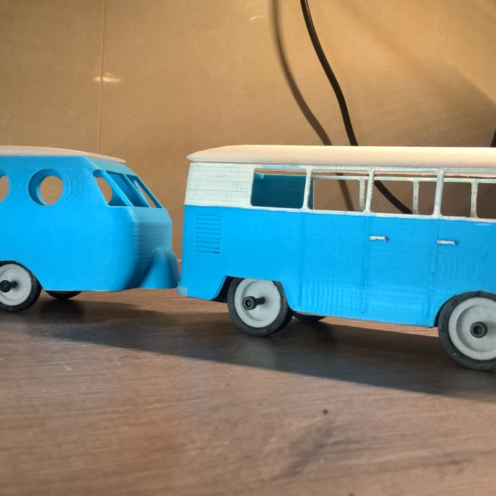 Lego friends VW caravan trailer image