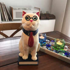 Picture of print of Murphy The Library Cat (with secret book box) -The Complete Package (multi and single material) Esta impresión fue cargada por choschiba