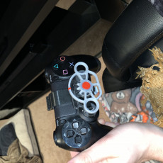 Picture of print of PlayStation 4 controller mini wheel