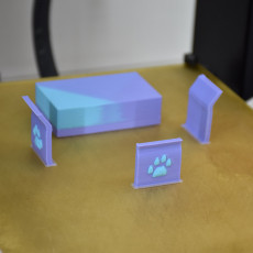 Picture of print of Schrodinky: British Shorthair Cat In A Box - 3D printable multipart model - multi material package