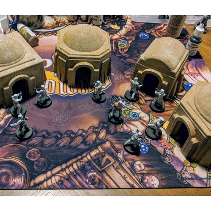 Star Wars Legion Terrain - Tatooine Dwellings image
