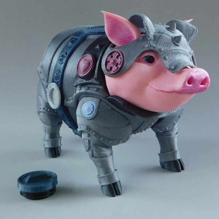 Sir Pigglesby (a most noble piggy bank) image