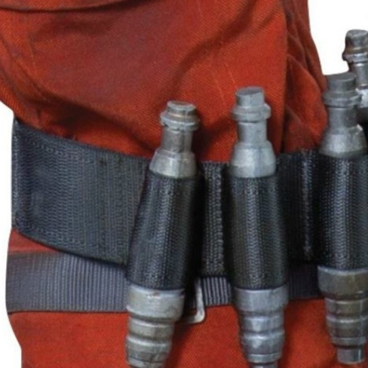 3D Printable Force Awakens Xwing Pilot Leg Flares prop by brander roullett