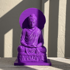Picture of print of Buddha Seated in Meditation