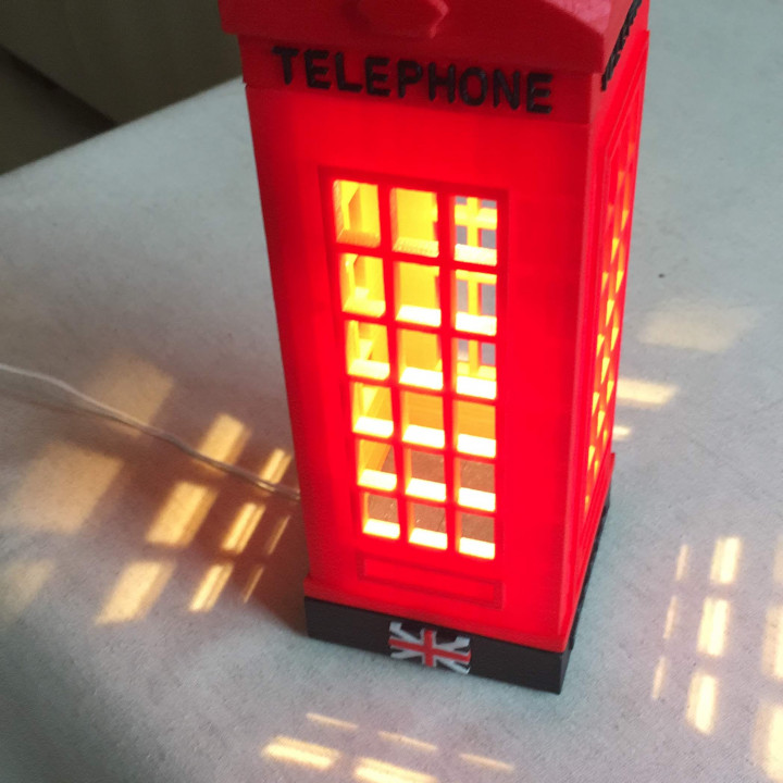 London Telephone Table Lamp image