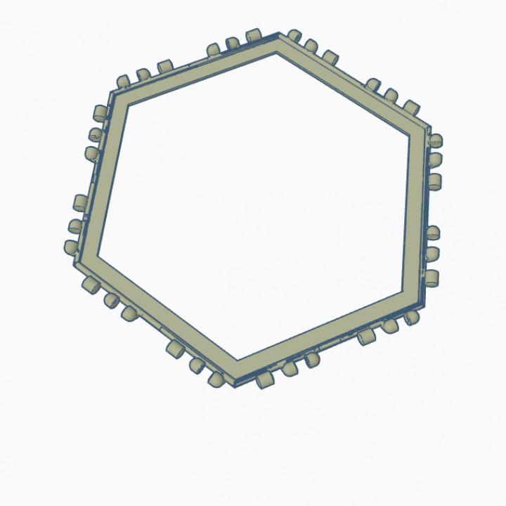 PolyPanels double sized hexagon image