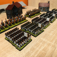 Picture of print of Infantry Pack - Black powder age - Epic History Battle 10mm