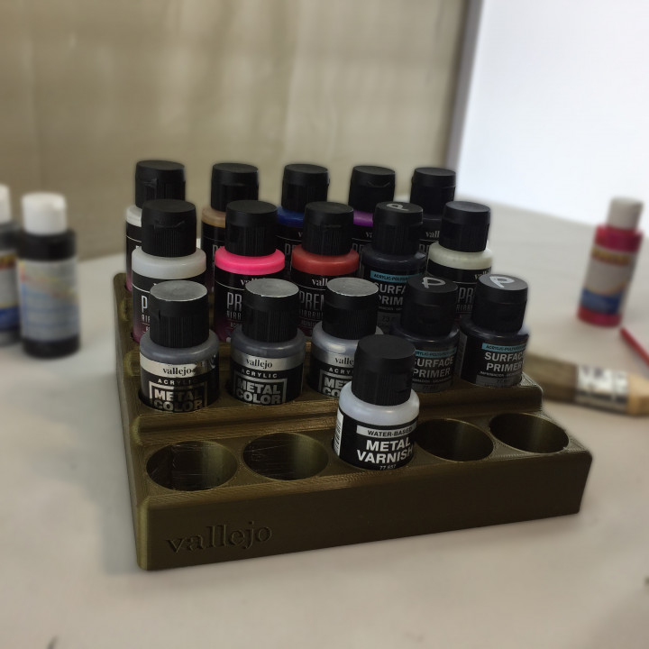 Vallejo Airbrush Bottles Stand - Critter Hitters image