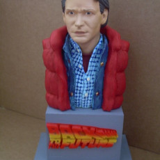 Picture of print of Marty McFly Bust This print has been uploaded by Lendl László