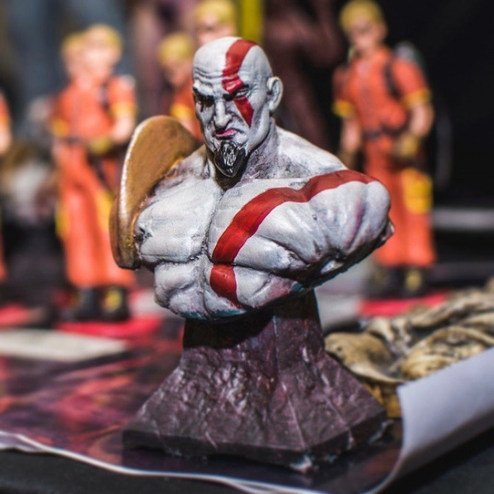 Kratos Bust GOW III image